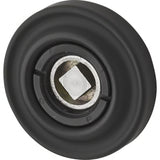 Baldwin 5002190FD satin black rosette