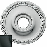 Baldwin 5004190FD satin black rosette