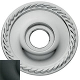 Baldwin 5004190IDM satin black rosette