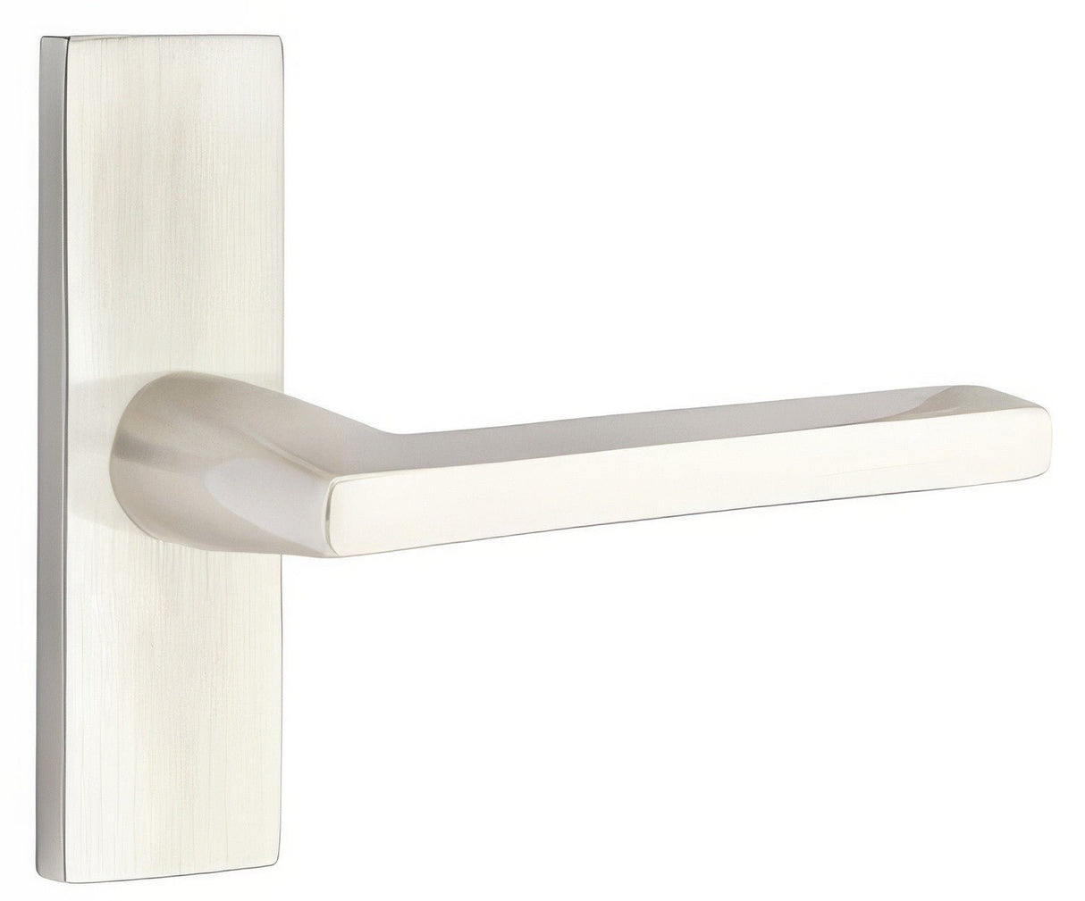 Emtek 5005HLOUS15LH satin nickel dummy door lever