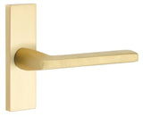 Emtek 5005HLOUS4LH satin brass dummy door lever
