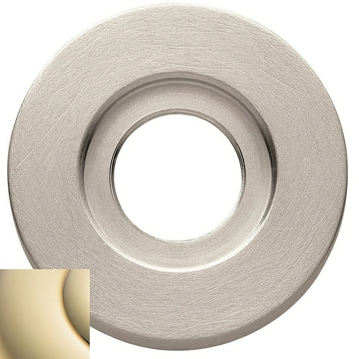 Baldwin 5006003FD lifetime polished brass rosette