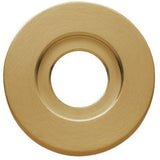 Baldwin 5006060FD satin brass and brown rosette