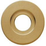 Baldwin 5006060I satin brass and brown rosette