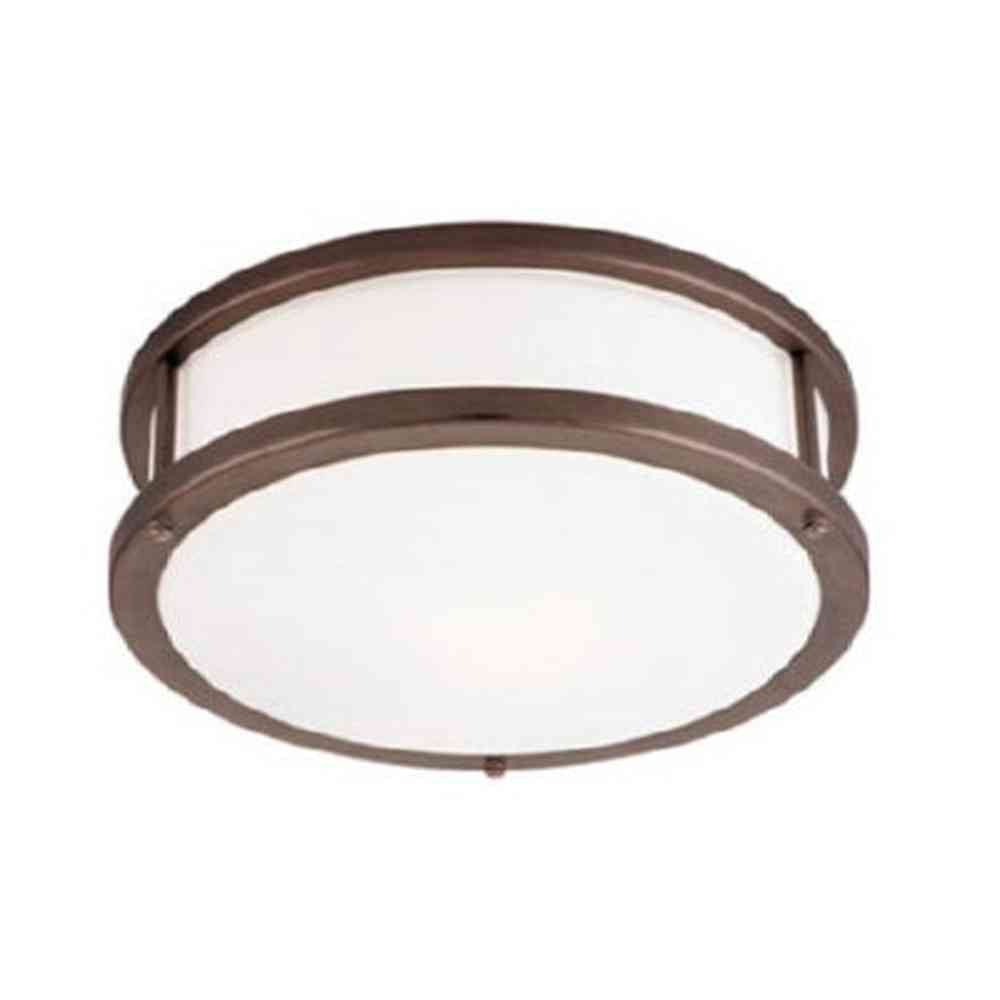 Access Lighting 50080LEDDLP-BRZ/OPL bronze led flushmount