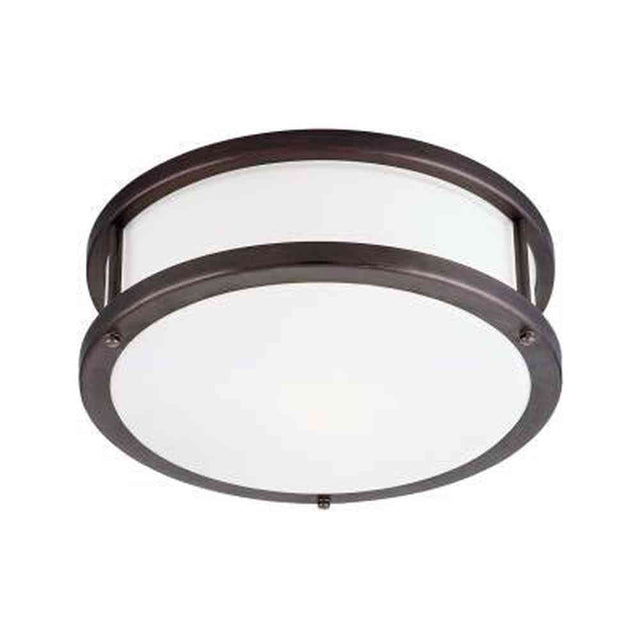 Access Lighting 50081LEDDLP-BRZ/OPL bronze led flushmount