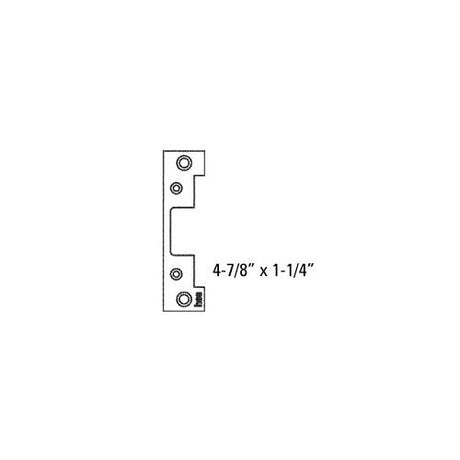 HES 501-OPTION-605 electric strike faceplate, additional view