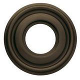 Baldwin 5010050I satin brass and black rosette