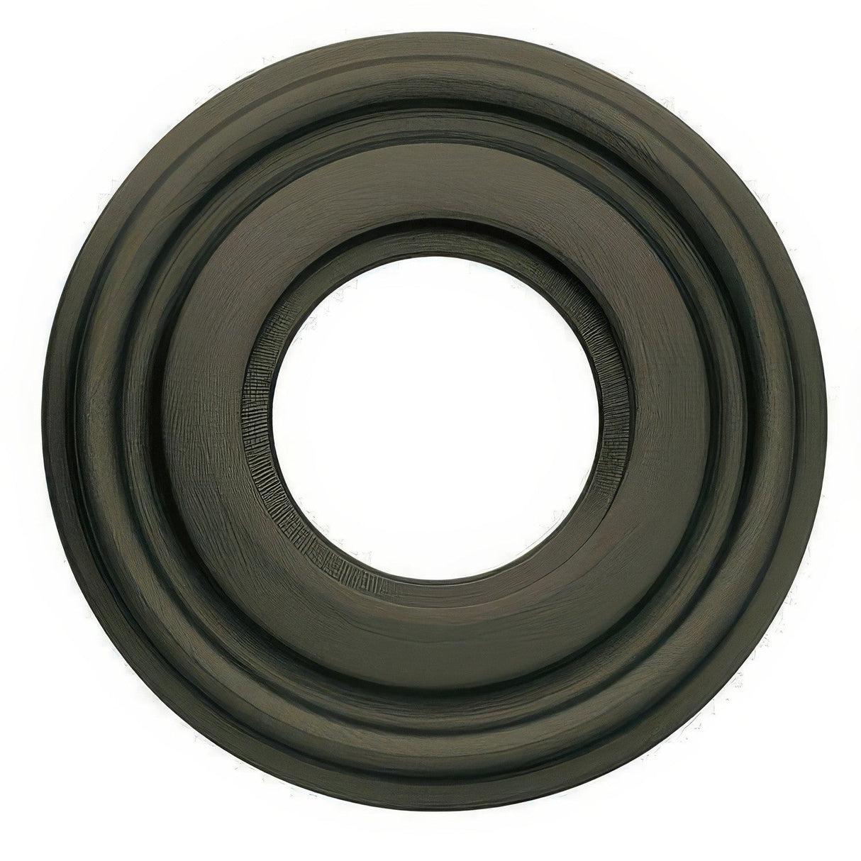 Baldwin 5010190FD satin black rosette