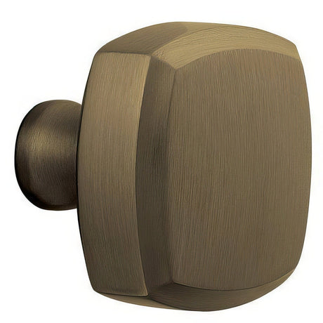 Baldwin 5011050IMR satin brass and black dummy door knob