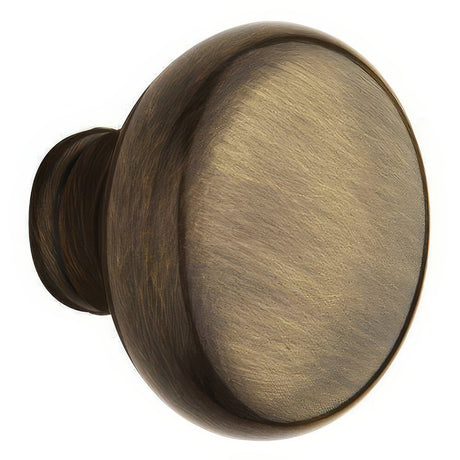 Baldwin 5015050IMR satin brass and black dummy door knob