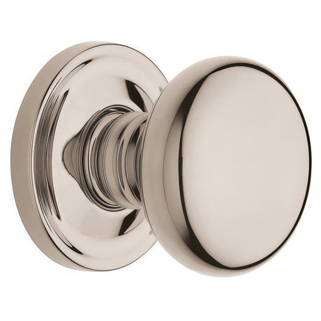 Baldwin 5015055FD lifetime polished nickel dummy door knob
