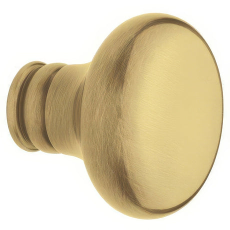 Baldwin 5015060MR satin brass and brown dummy door knob