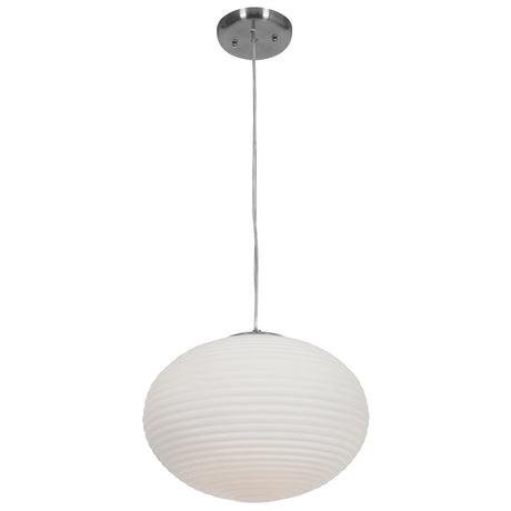 Access Lighting 50180-BS/OPL glass pendant light