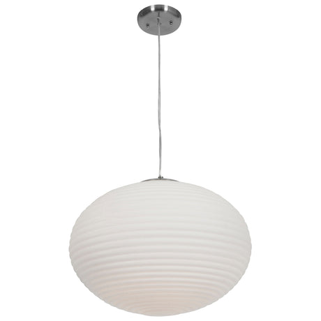 Access Lighting 50181-BS/OPL glass pendant light