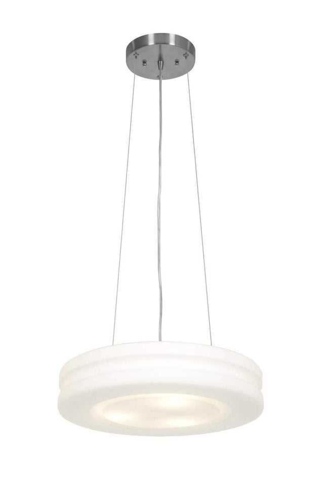 Access Lighting 50190-BS/OPL glass pendant light