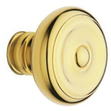 Baldwin 5020003IMR lifetime polished brass dummy door knob