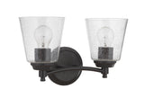 Craftmade 50202-FB flat black vanity