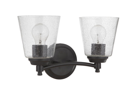 Craftmade 50202-FB flat black vanity