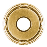 Baldwin 5021044 lifetime satin brass rosette