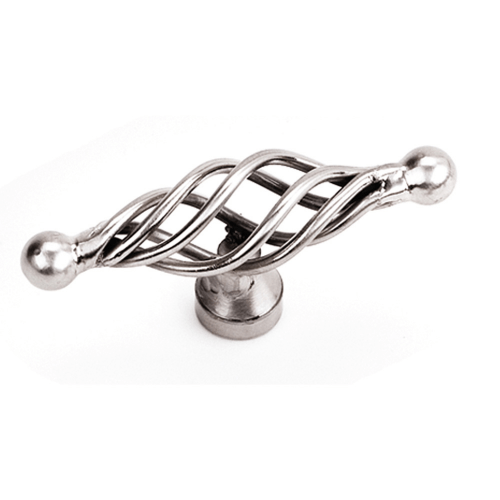 Laurey 50239 502 Mision Bay 3" Steel Oval Cabinet Pull Satin Nickel