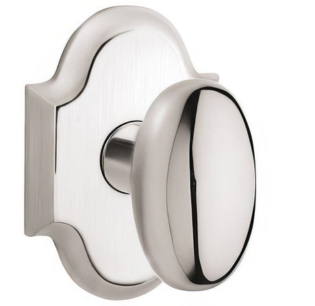 Baldwin 5024055MR lifetime polished nickel door knob