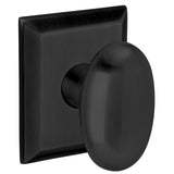 Baldwin 5024190IMR satin black dummy door knob