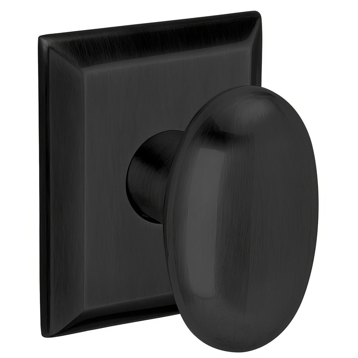 Baldwin 5024190IMR satin black dummy door knob