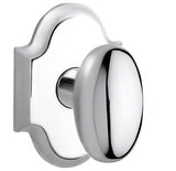 Baldwin 5024260MR Estate door knob in black, additional view