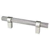 Berenson 5025-4BPN-P brushed nickel square cabinet pull