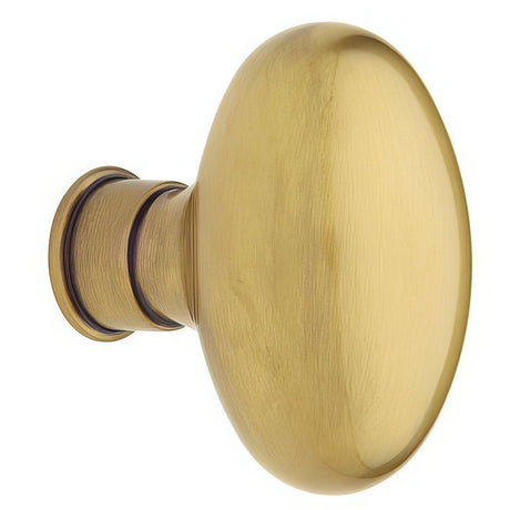 Baldwin 5025060MR satin brass and brown dummy door knob