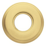 Baldwin 5028044 lifetime satin brass rosette
