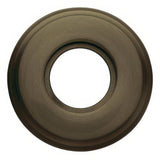 Baldwin 5028050IDM satin brass and black rosette