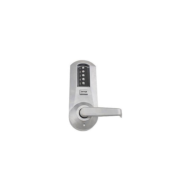 Kaba Simplex 5031BWL26D satin chrome combination entry