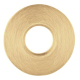 Baldwin 5032060FD satin brass and brown rosette