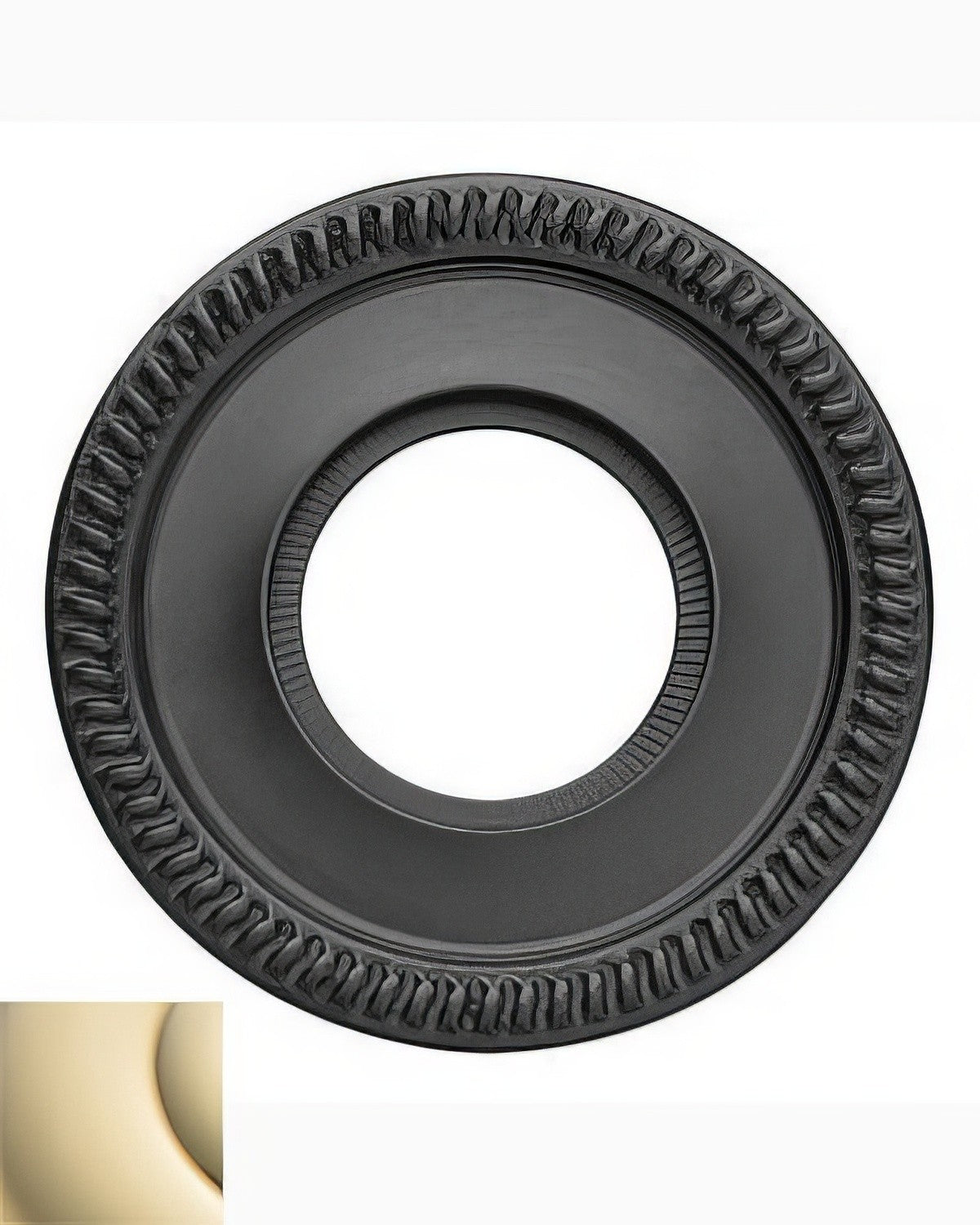 Baldwin 5035003FD lifetime polished brass rosette