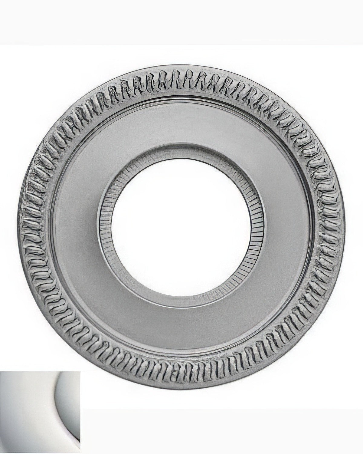 Baldwin 5035055IDM lifetime polished nickel rosette