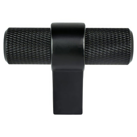 Berenson 5036-4055-P matte black t shaped cabinet knob