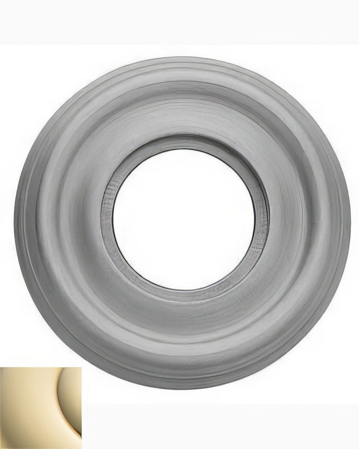 Baldwin 5038003FD lifetime polished brass rosette