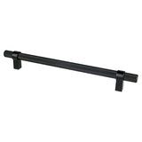 Berenson 5040-4055-P matte black bar cabinet pull