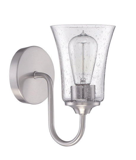 Craftmade 50401-BNK brushed polished nickel wall sconce