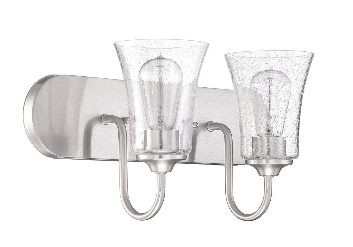 Craftmade 50402-BNK brushed polished nickel vanity