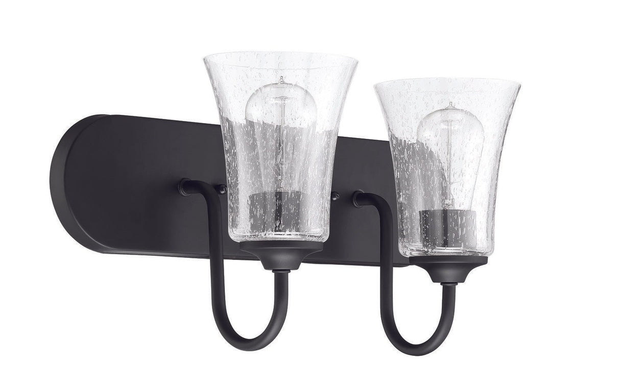 Craftmade 50402-FB flat black vanity