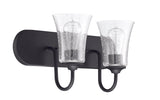 Craftmade 50402-FB flat black vanity