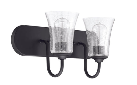 Craftmade 50402-FB flat black vanity