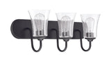 Craftmade 50403-FB flat black vanity