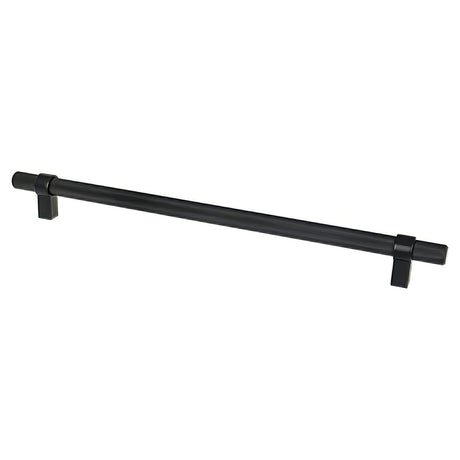 Berenson 5041-4055-P matte black cabinet pull / appliance pull