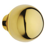 Baldwin 5041003MR lifetime polished brass dummy door knob