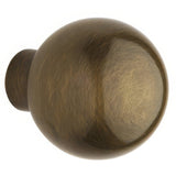 Baldwin 5041050MR satin brass and black dummy door knob