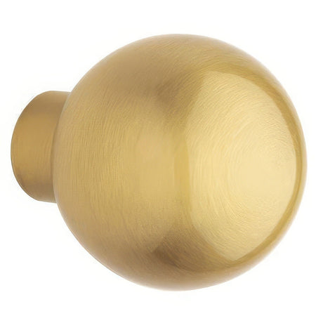 Baldwin 5041060MR satin brass and brown dummy door knob